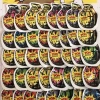Street stall toy hanging boards, prank toys, fried buns, stinky eggs details Picture